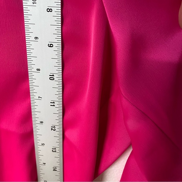 Anne Klein Dress Pants 10 Pink Wide Leg Stain Careerwear Business Barbiecore - Picture 5 of 11